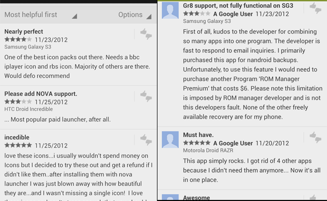 No more anonymous app feedback in Google Play Store thanks to Google+ integration