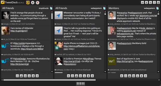 TweetDeckInterface