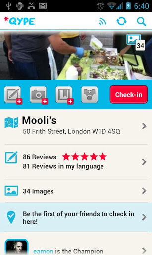 QYPE check-in