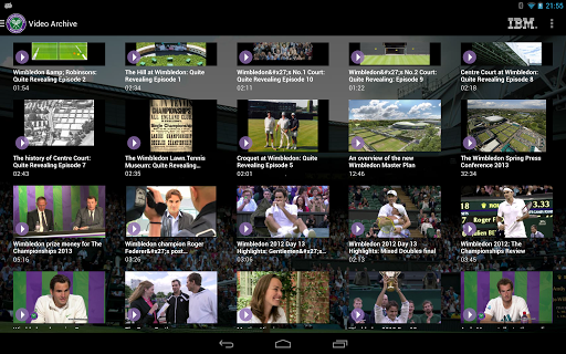 Wimbledon videos