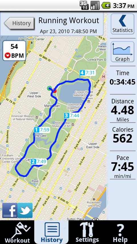 noom cardio running