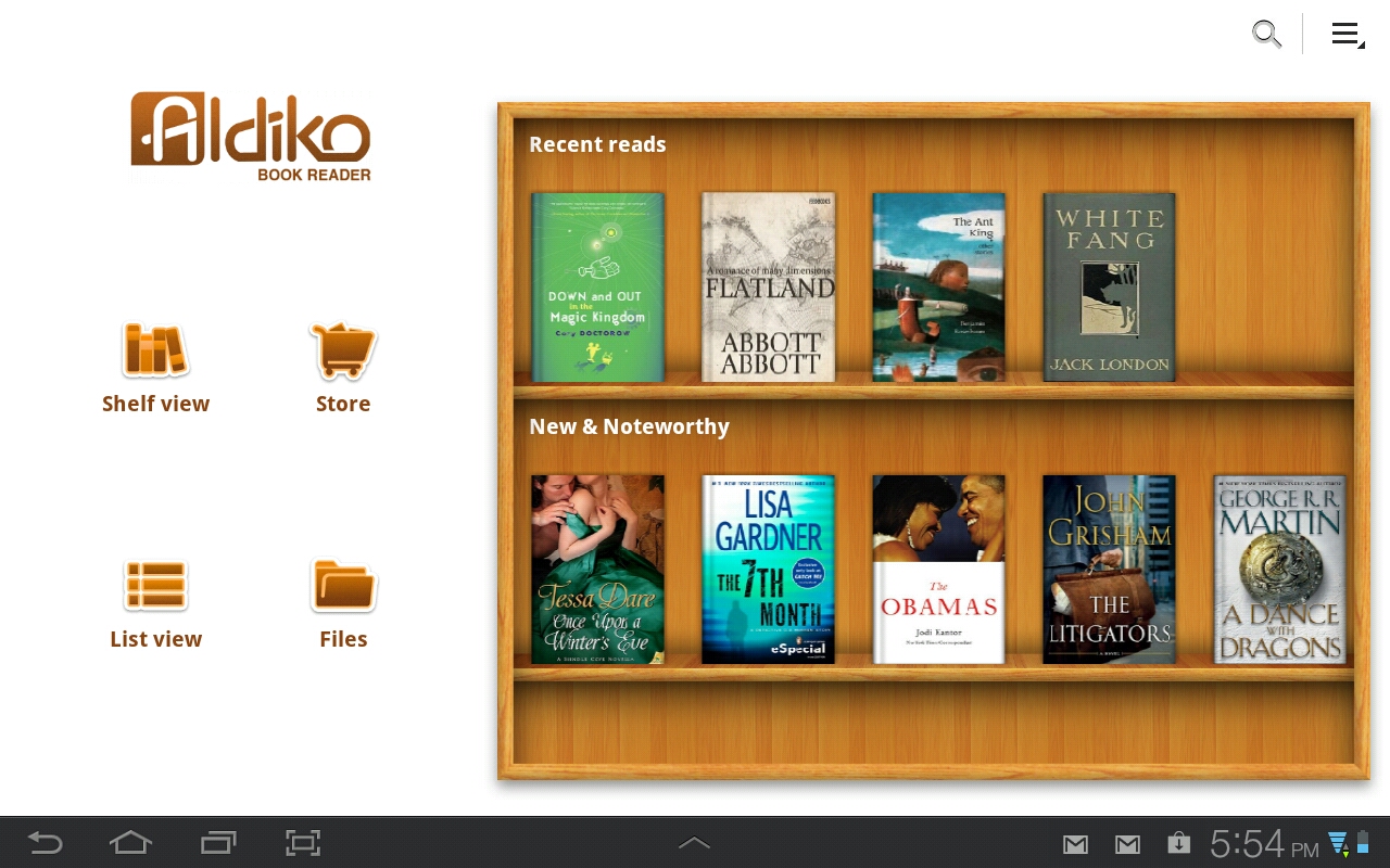 Aldiko - Explore a Treasure Trove of eBooks