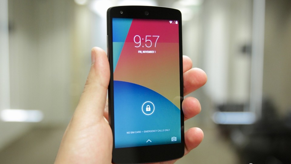 nexus 5 lock screen