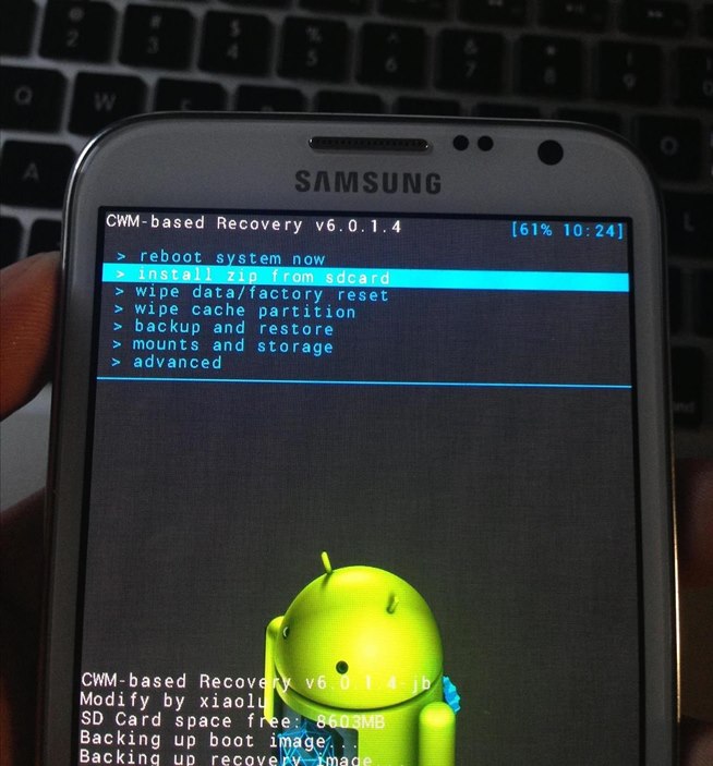 flash custom rom