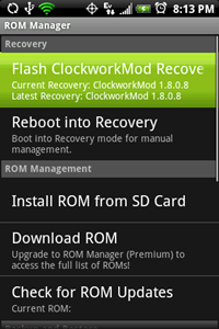 how to flash custom rom