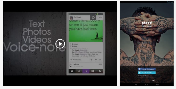 Pheed - A Classy App That Simplifies Your Social Media Interactions