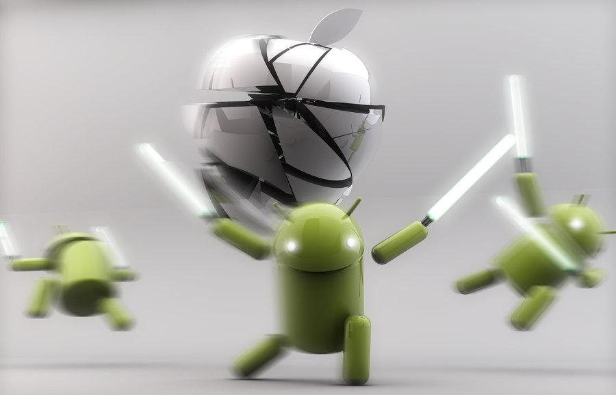 For The First Time Ever,  Android Is Beating iOS In Web Usage