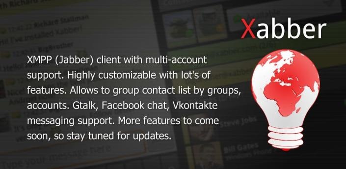 Xabber - Because Even Chats Require Spring Cleaning
