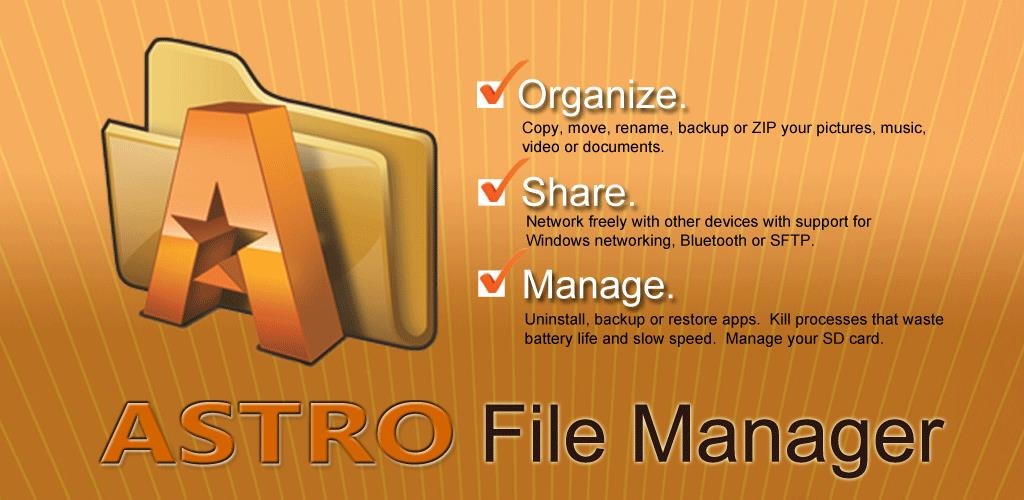 Astro File Manager with Cloud - High End Management Without Rooting