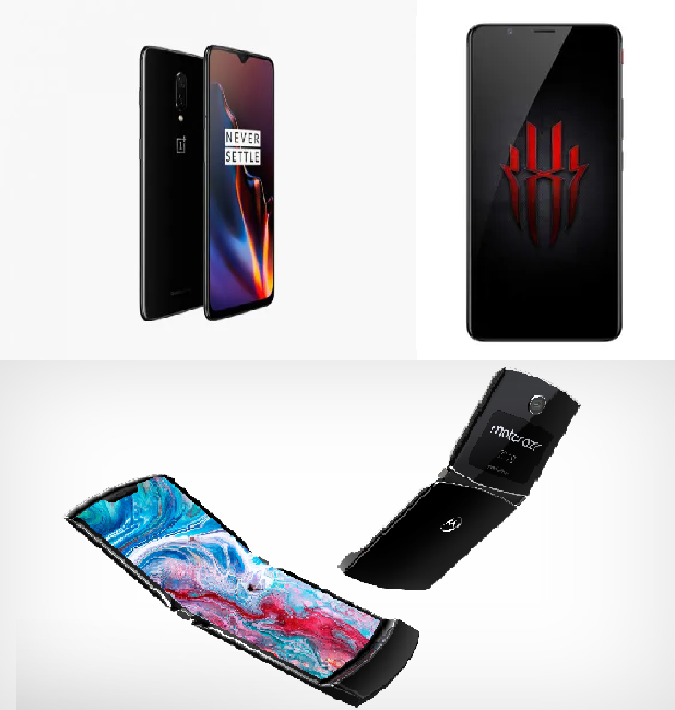 Upcoming Android Phones to look out for - Motorola RAZR, OnePlus 7 Pro, and Nubia Red Magic 3